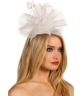 Cheap Jane Tran Pleated Layered Flower Headband W Feathers Ivory