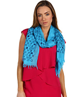 Cheap Marc By Marc Jacobs Stardust Logo Scarf Bahama Blue