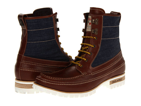 ... for dsquared2 sexy hiking ankle boot dark brown - Search Zappos