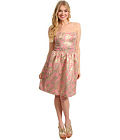 Laundry by Shelli Segal  Strapless Brocade Dress  image