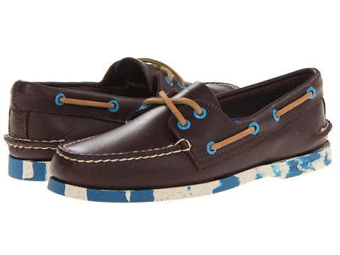 Sperry Top-Sider A/O 2-Eye Camo Sole Classic Brown/Blue