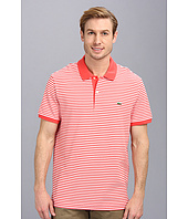 Lacoste  Short Sleeve Heritage Fine Stripe Pique Polo Shirt  image