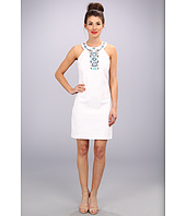 Laundry by Shelli Segal  Embroidered Jacquard Dress  image