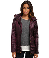Ellen Tracy  Hooded Mini Trench Packable Down  image
