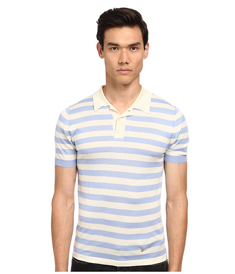 Marc Jacobs Yarn Dyed Striped S/S Polo 
