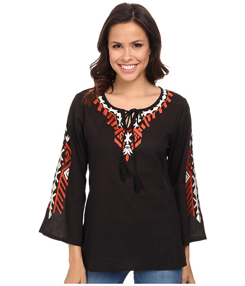 Scully Luciana Embroidered Top 