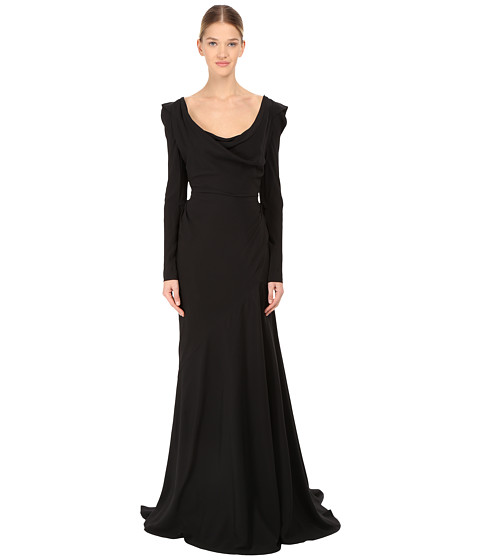 Vivienne Westwood Classic Crepe de Chine Long Amber Dress 
