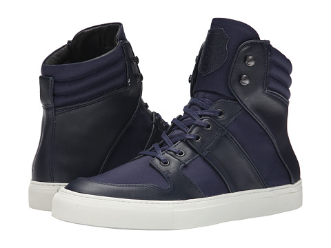 The Kooples Sport Leather and Nylon Sneaker 