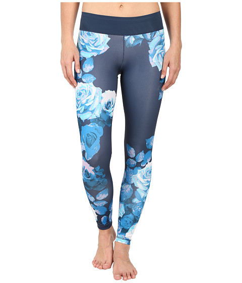 adidas Workout Mid-Rise Long Tights - Around The World Prints 