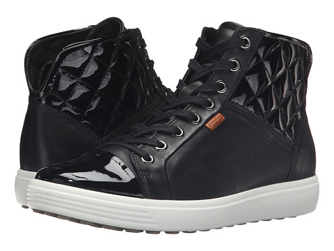 ECCO Soft 7 Quilted High Top 