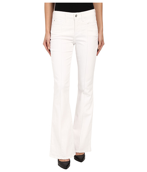 NYDJ Farrah Flare Jeans in Spotless White