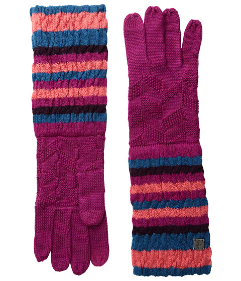 Smartwool Striped Chevron Gloves 