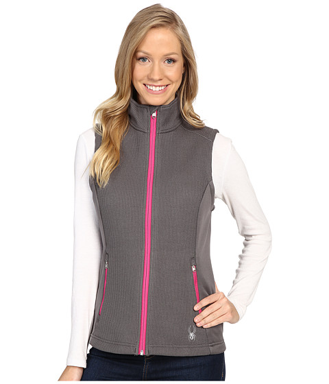 Spyder Melody Full Zip Mid Weight Core Sweater Vest 