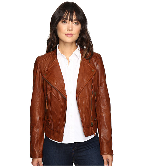 Stetson Motto Style Leather Jacket 