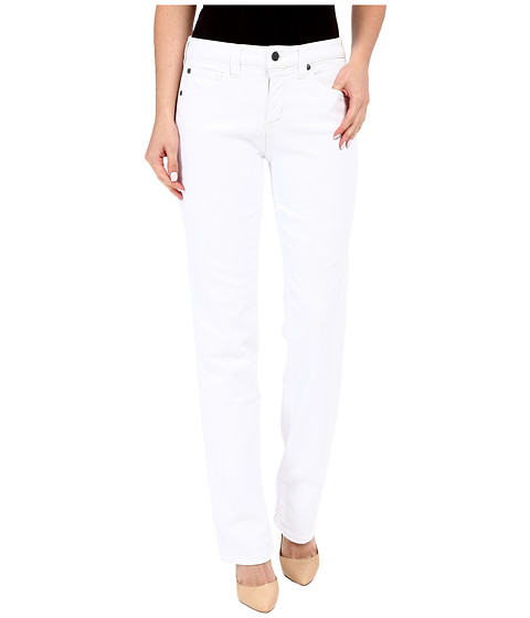 Miraclebody Jeans Five-Pocket Abby Straight Leg Jeans in White 