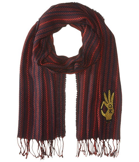 Scotch & Soda College Scarf with Badge 