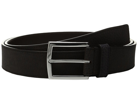 Cole Haan 35mm Belt with Stitched Contrast Color Edge and Lining Detail 