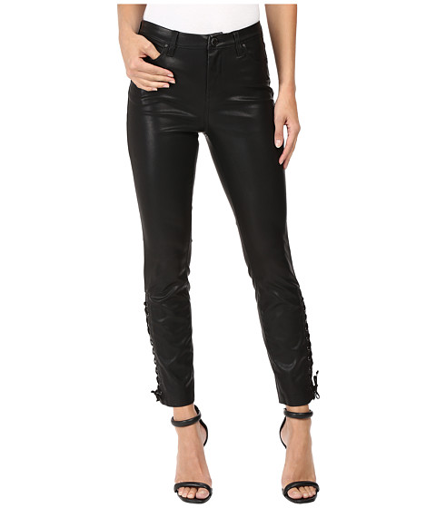 Blank NYC Vegan Leather Lace-Up Skinny in With Friends 