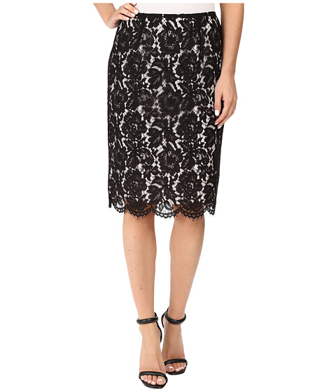 Vince Camuto Scallop Lace Pencil Skirt 