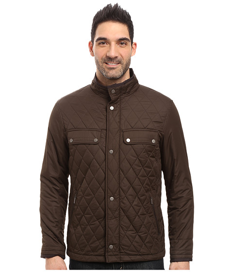 Rainforest Diamond Quilted Bomber Jacket 