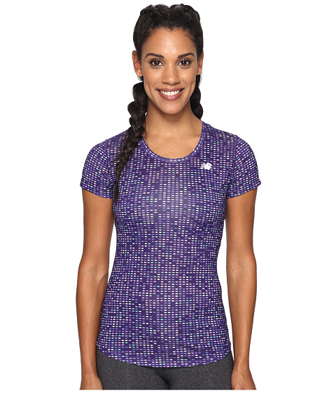 New Balance Accelerate Short Sleeve Graphic Top 
