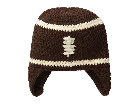 Mud Pie Chunky Knit Football Hat (Infant) 