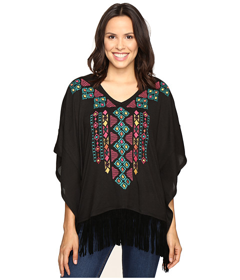 Roper 0612 Solid Sweater Jersey Poncho 