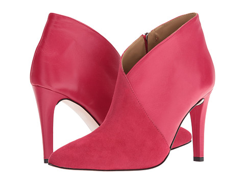 Massimo Matteo Leather Suede Bootie 