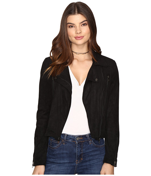 ONLY Marion Faux Suede Biker Jacket 