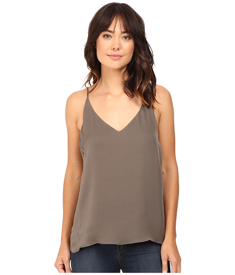 HEATHER Silk Double Layer Cami Top 