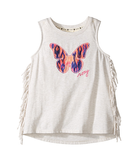 Roxy Kids Tank Top w/ Fringes and Butterly Applique (Toddler/Little Kids) 