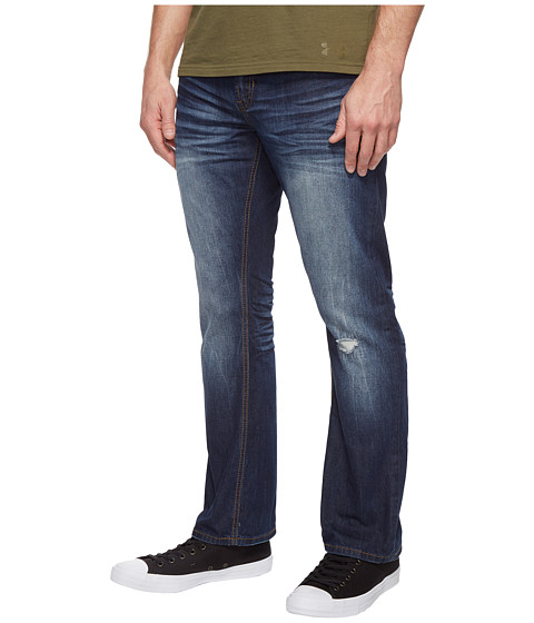 Buffalo David Bitton King Slim Bootcut Jeans in Medium Repaired ...