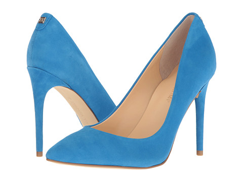duck egg blue heels