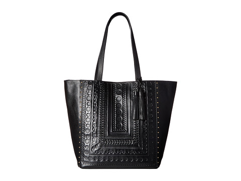 Steven Leather Embossed Tote 