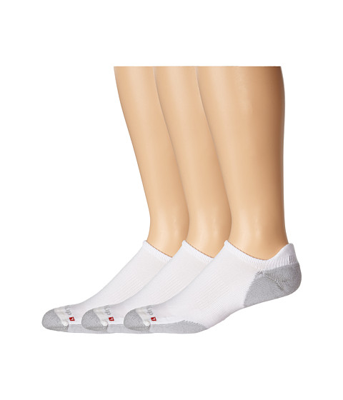 Cheap Drymax Sport Socks Running No Show Tab 4 Pair Pack White Grey