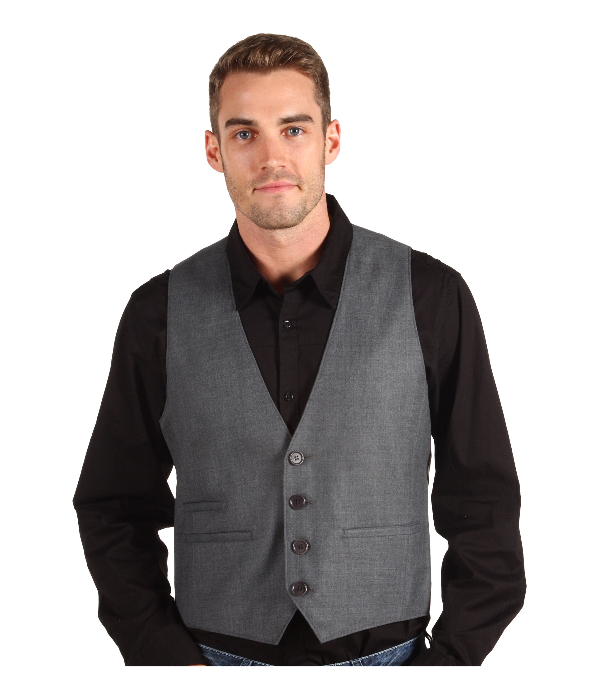 Ben Sherman Flannel Waistcoat Vest $49.99 (  MSRP $119.00)