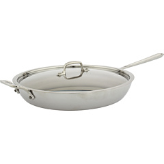 All Clad Stainless Steel Non Stick 13 French Skillet with Loop and 