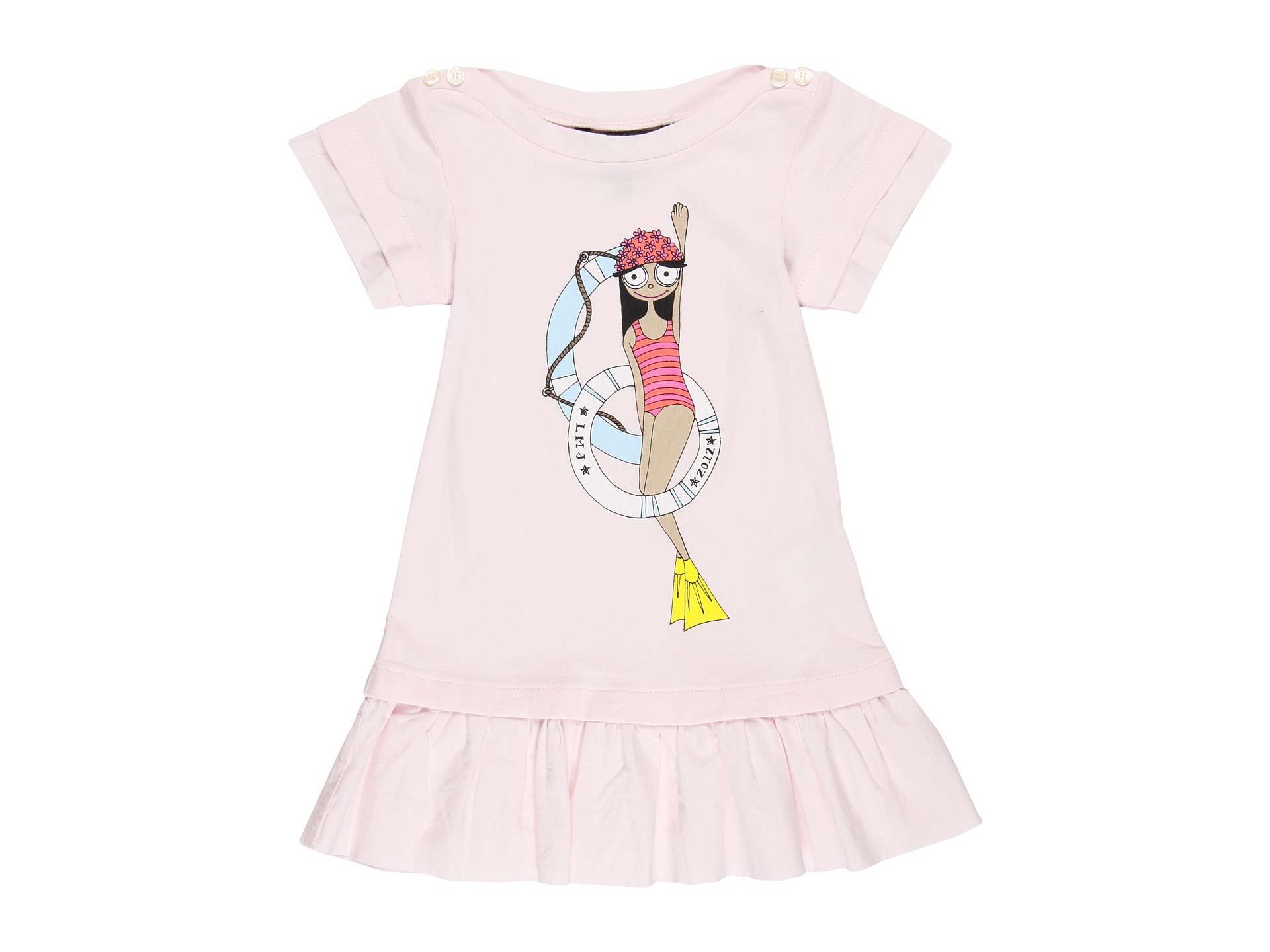 Little Marc Jacobs Leeane Dress (Toddler/Little Kids) at 