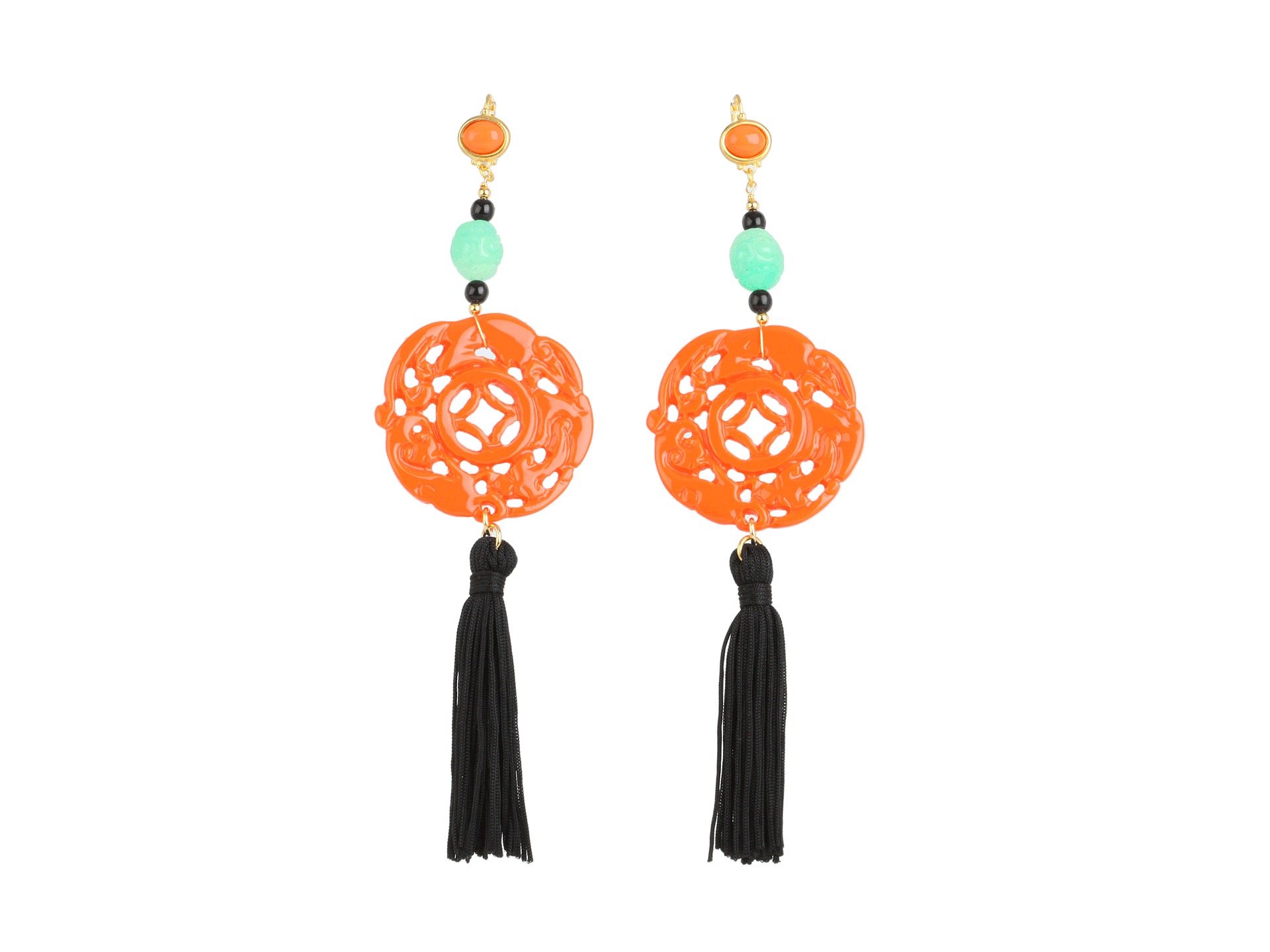 Kenneth Jay Lane   Tokyo Drop Earring