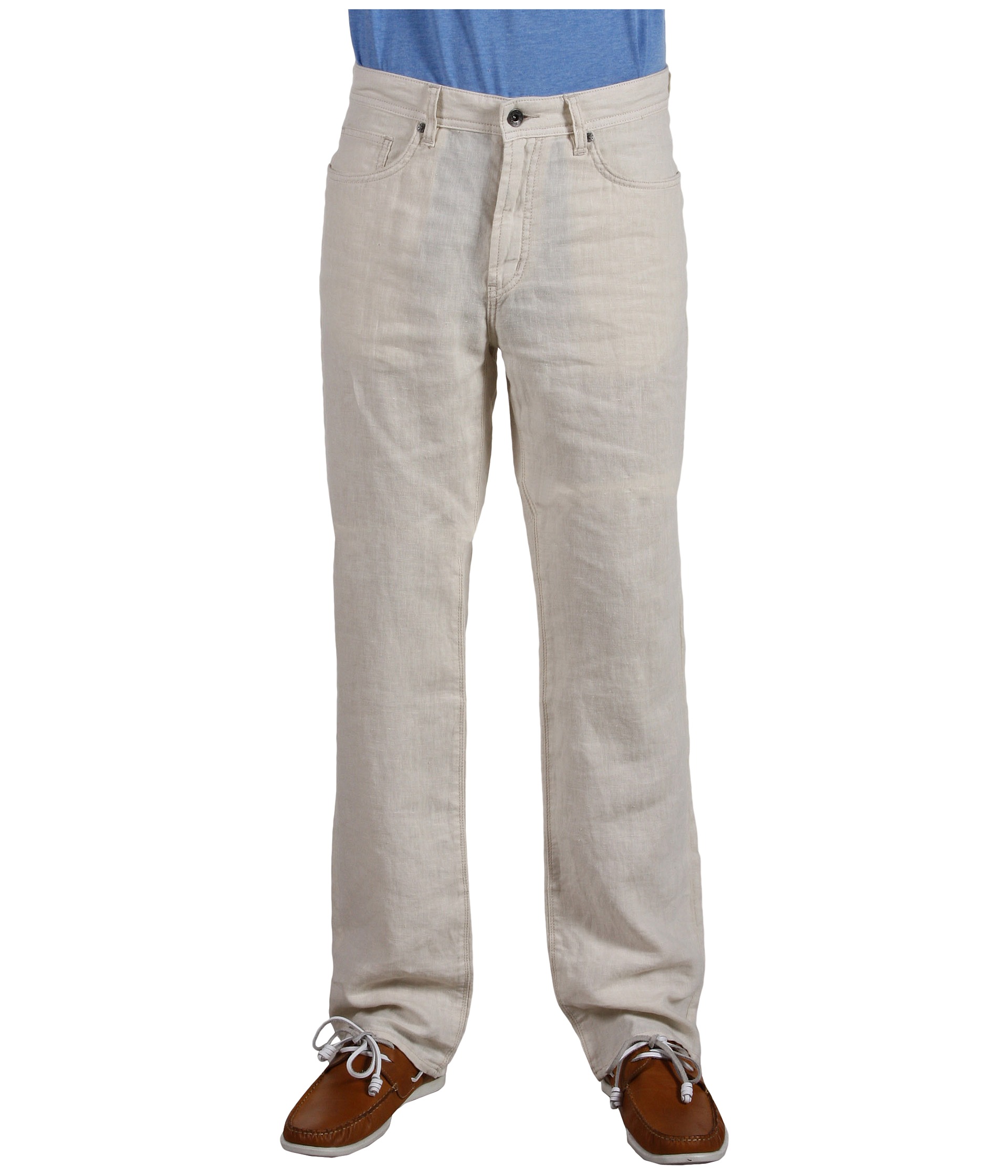 John Varvatos   Linen Authentic Fit Jean