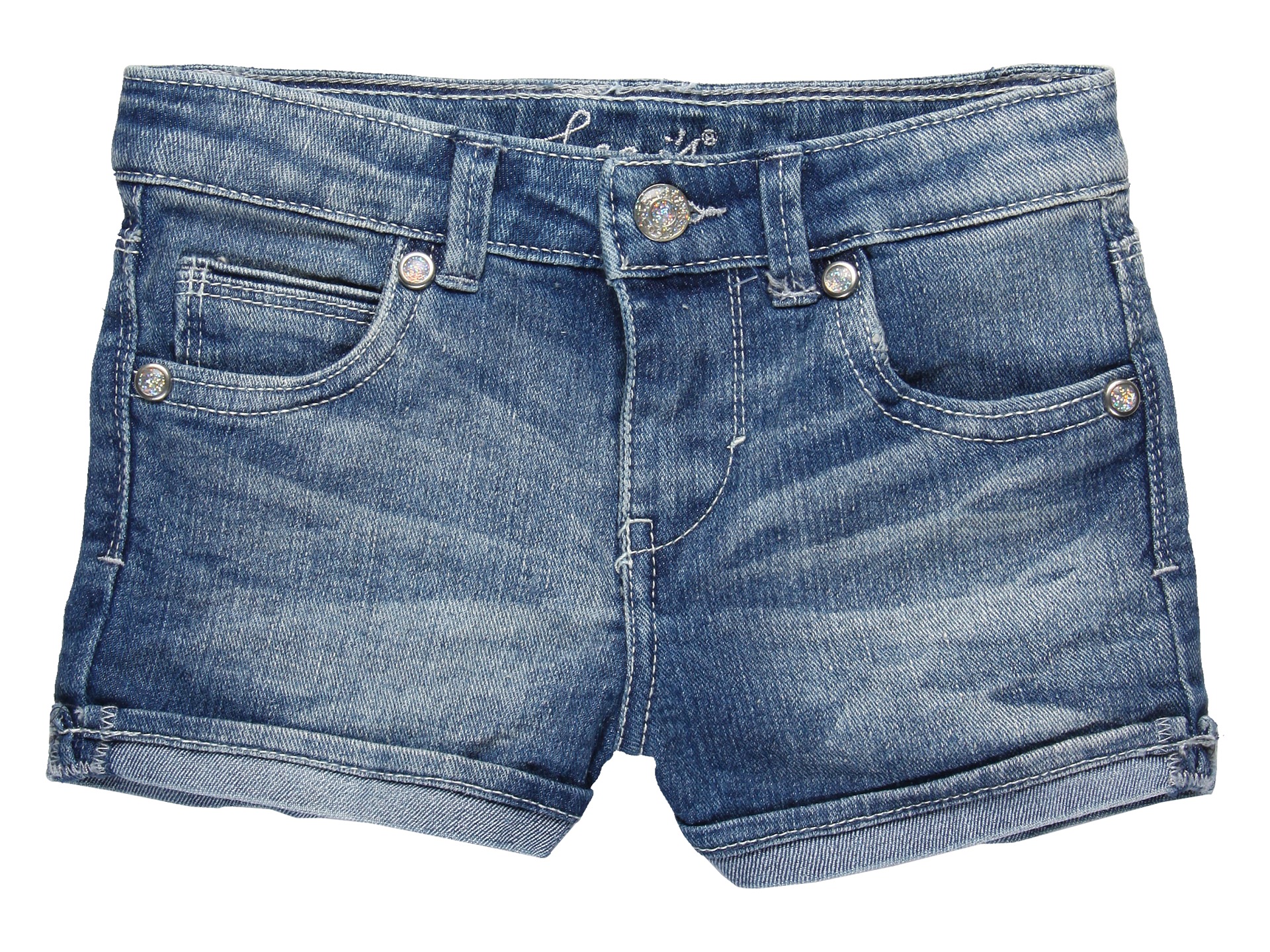 Levis® Kids   Girls Beloved Shorty Shorty (Little Kids)