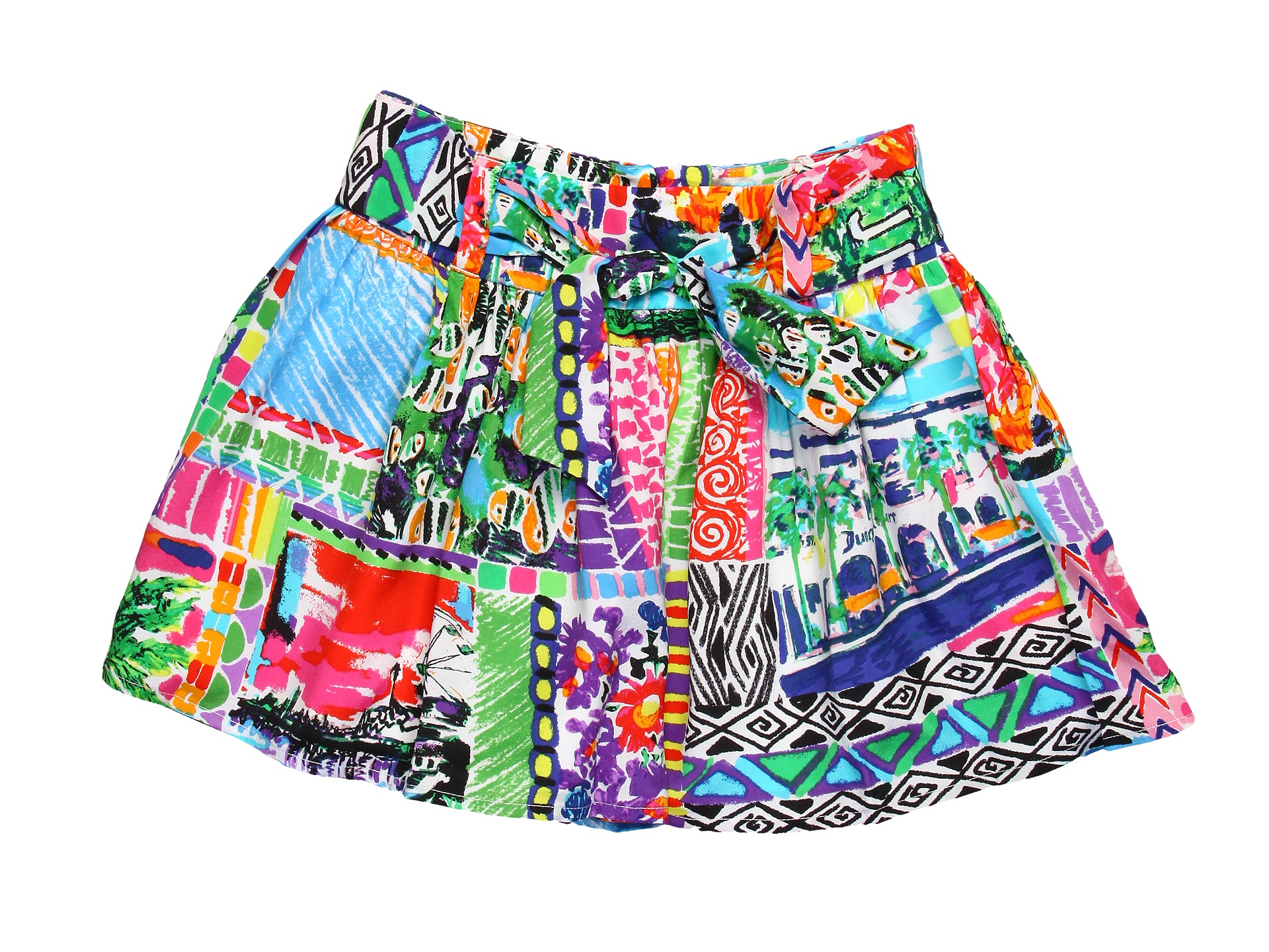 Juicy Couture Kids   Girls Destination Print Skirt (Big Kids)