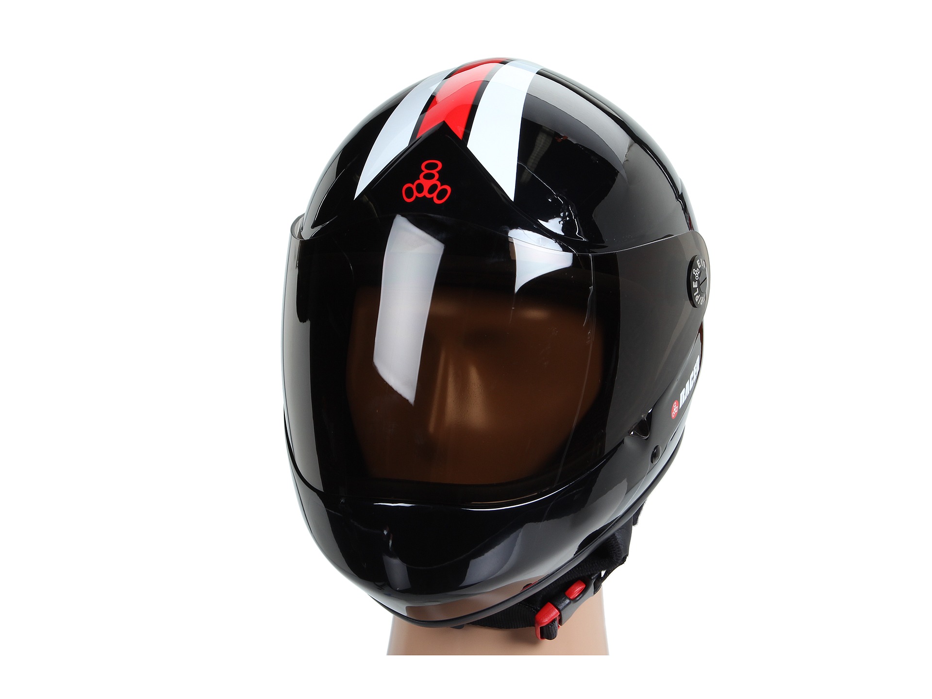 Triple Eight T8 Racer Downhill Helmet at 