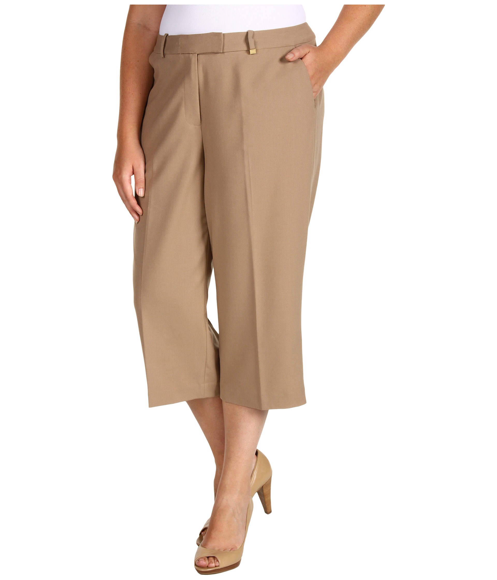 Calvin Klein Plus Size Cropped Pant $36.99 (  MSRP $79.50)