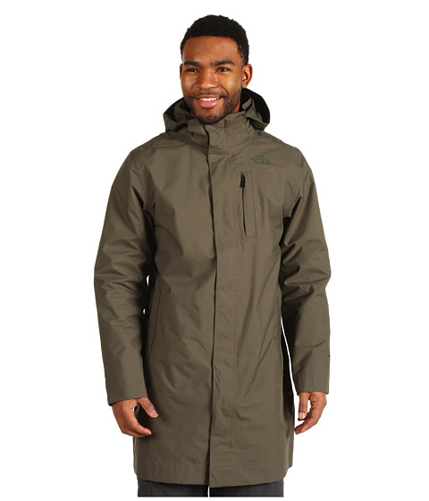 #1 GREAT The North Face Mens Vince Trench Coat New Taupe Green with ...