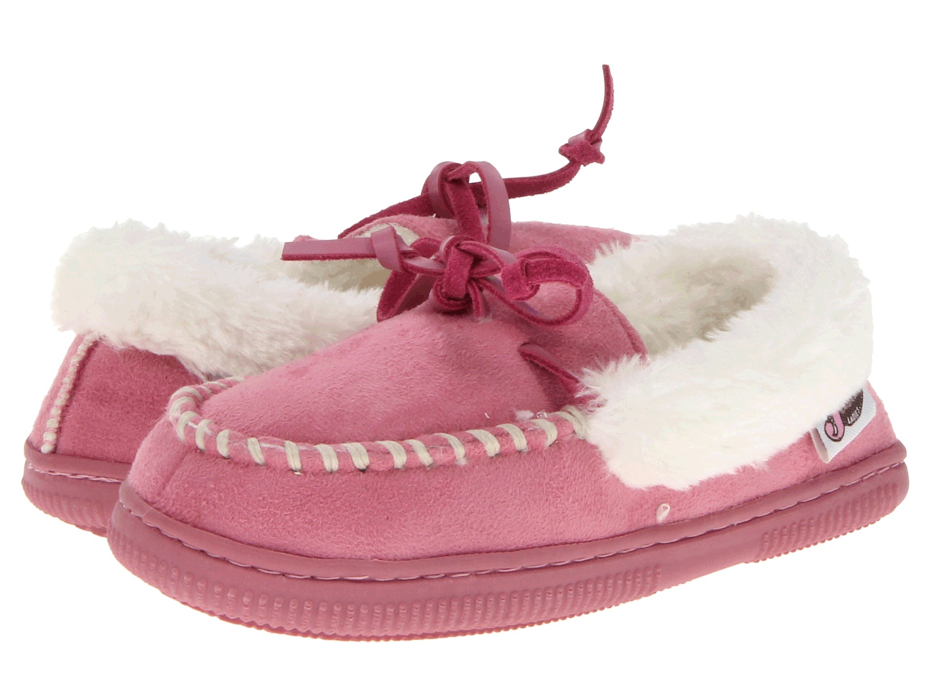 Justin Moccasin Fur Lined Slippers (Toddler/Youth) $25.00 Elephantito 