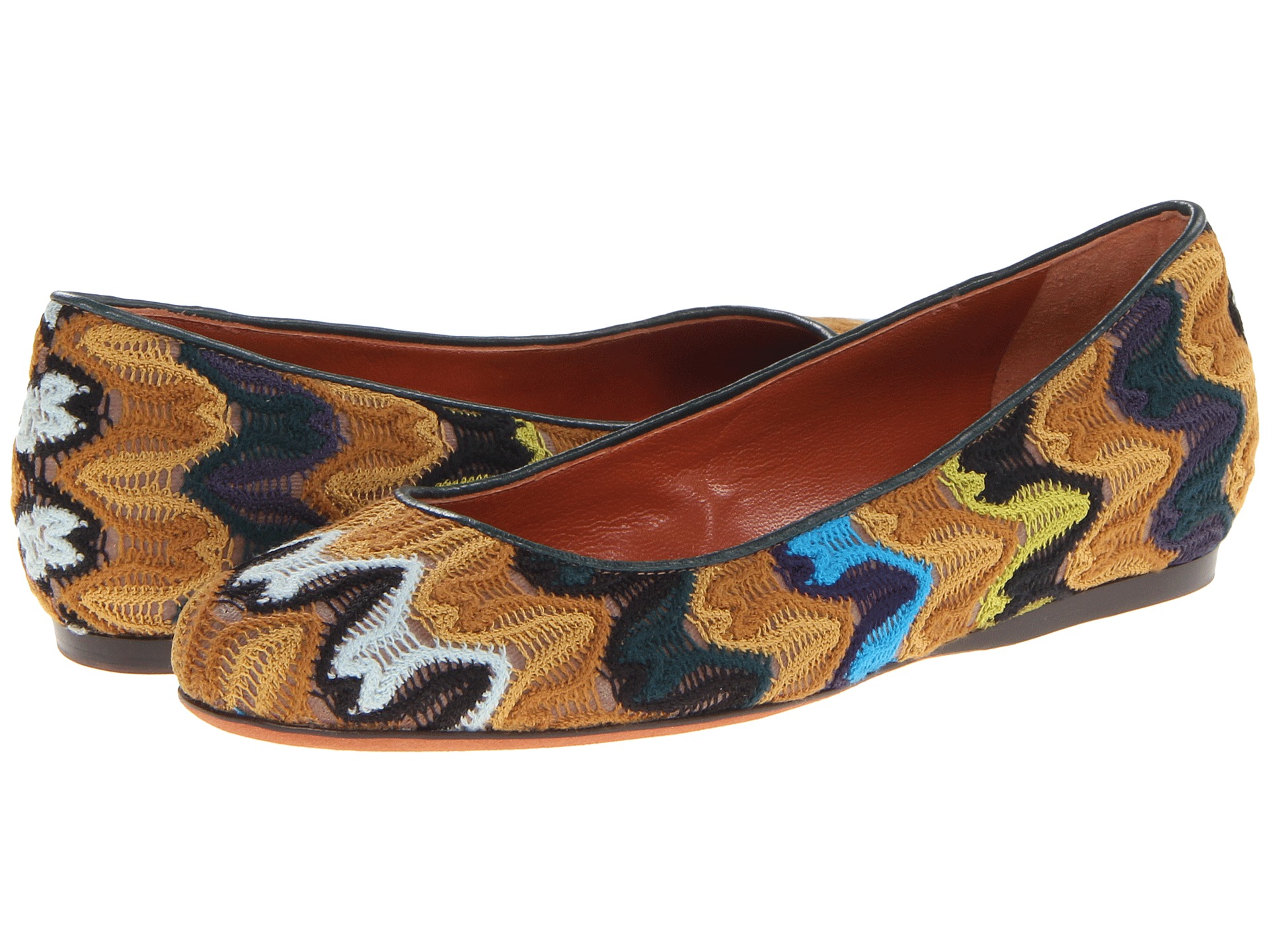 Missoni Crochet Wave Ballet Flat