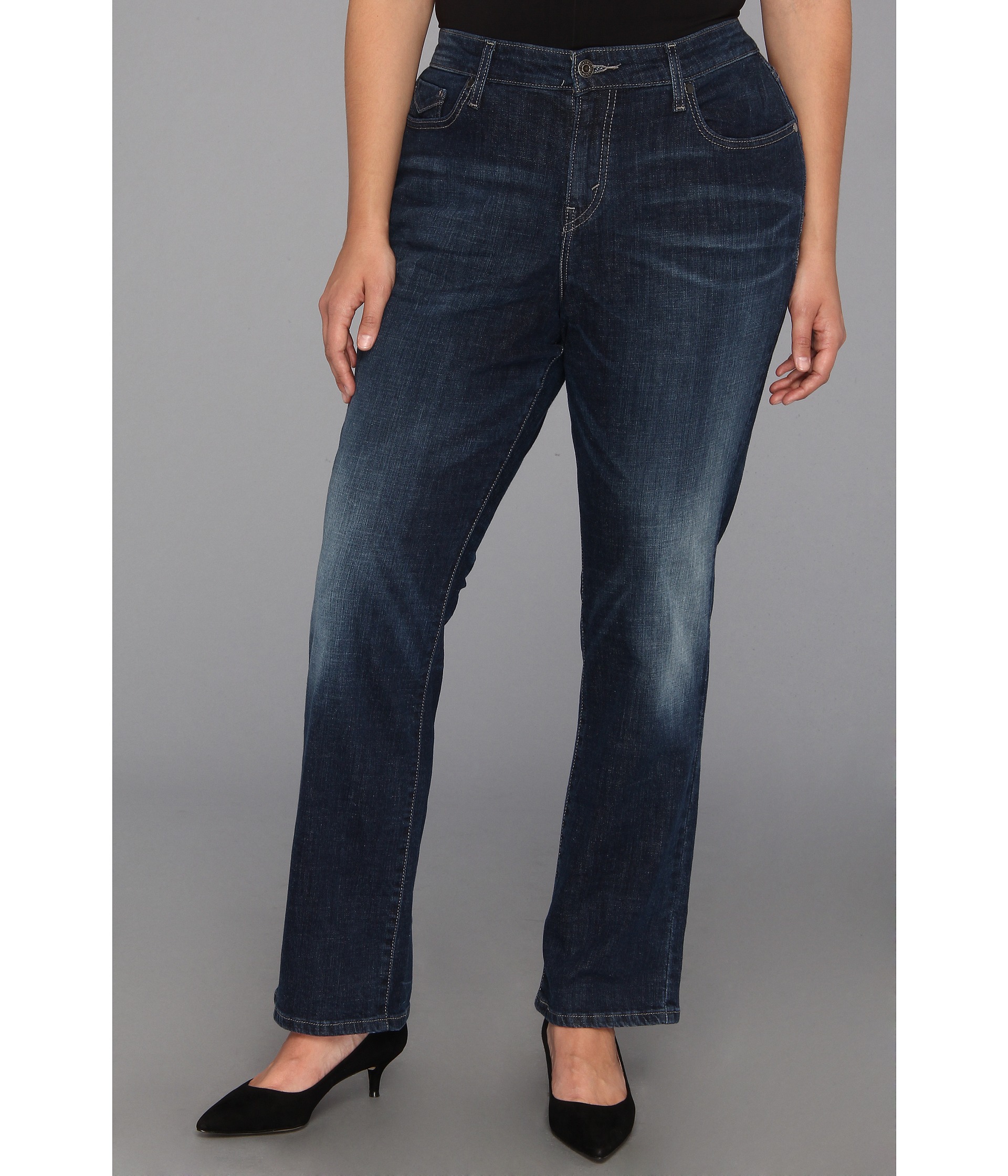 Levis® Plus Plus Size 580™ Defined Waist Straight Leg Jean