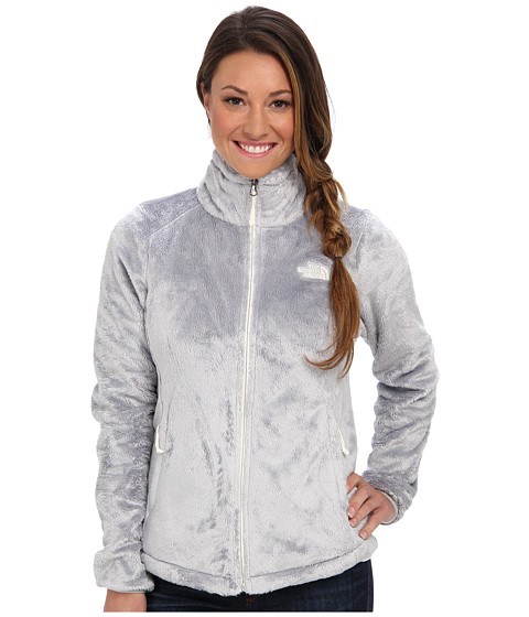 the north face osito 2 jacket high rise grey - Women Clothing