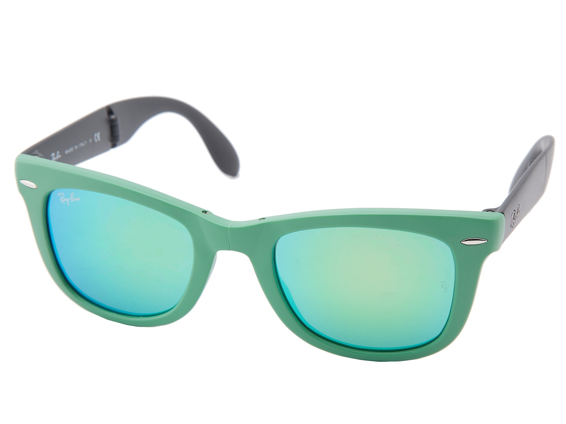 Ray Ban 4105 Wayfarer Folding 50  Green